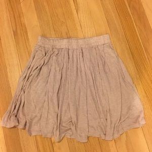 Tan Brandy Melville Skirt
